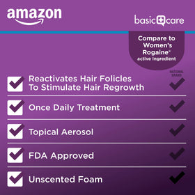 amazon basic care foam texture on fingertip illustrating lightweight spreadability