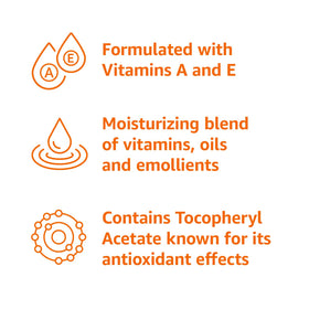 Amazon Basics close-up oil drop texture highlighting lightweight absorption benefit