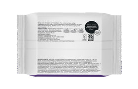 Amazon Basics wipe texture close-up highlighting soft fibers for gentle cleansing