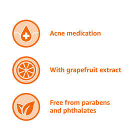 Amazon Basics label ingredients detail highlighting 2% salicylic acid clarity