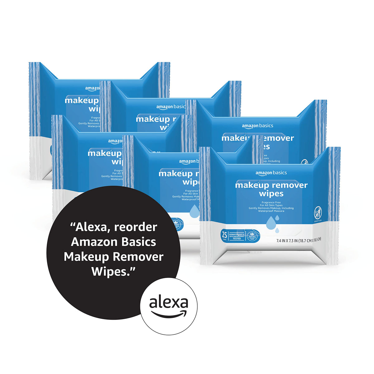Amazon Basics resealable pack detail preserving moisture and freshness