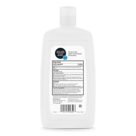 Amazon Basics texture lather demonstrating gentle cleansing and foam