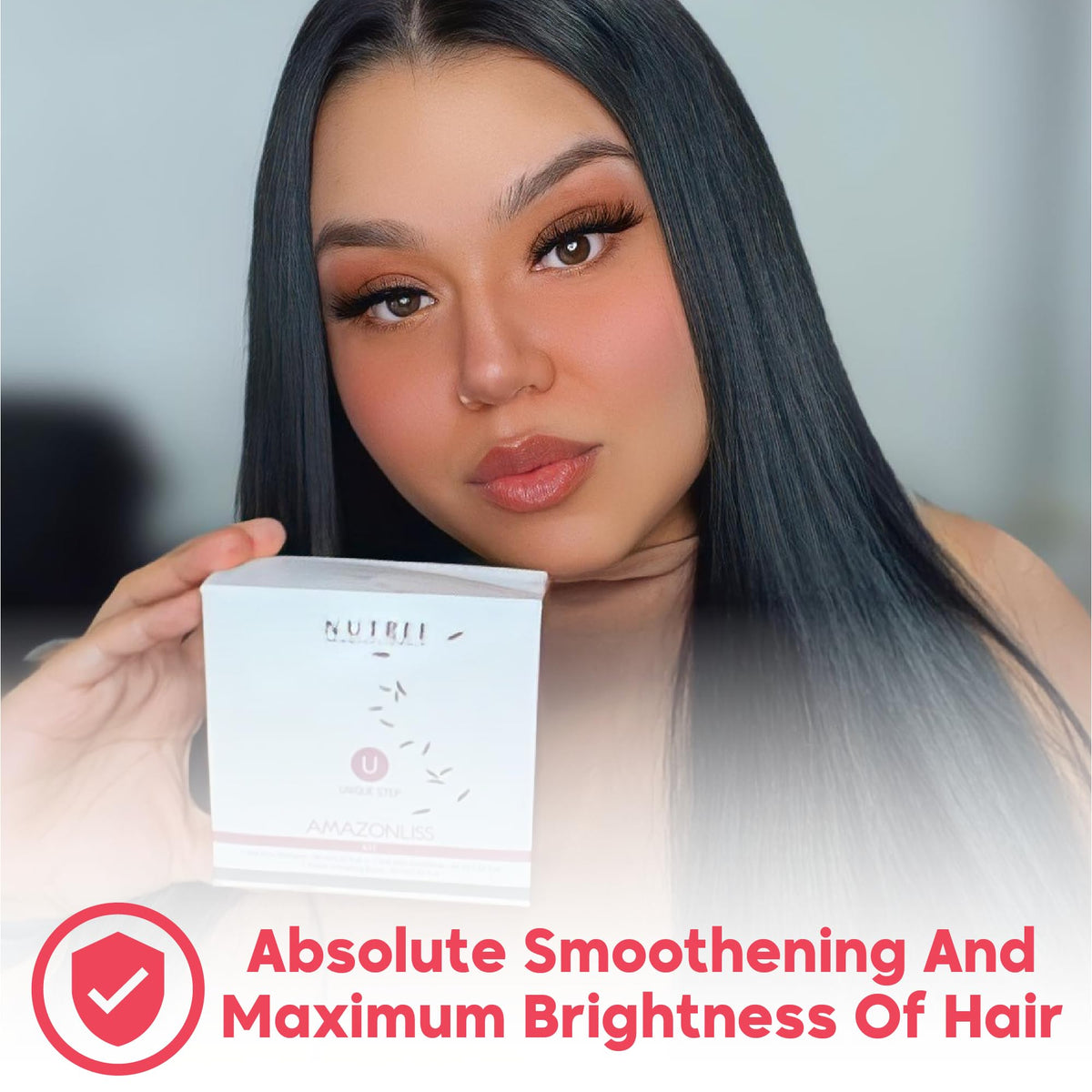 Amazonliss flat iron sealing treatment for long-lasting smoothness