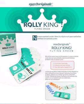 Amber Lash close-up of individual Rolly King sachets highlighting single-use hygiene