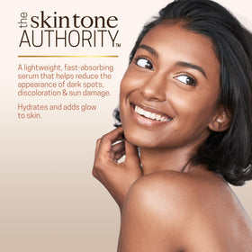 Ambi close-up droplet texture highlighting lightweight, fast-absorbing serum