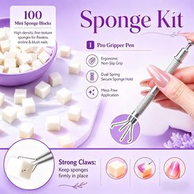 Amdele dual-tip tool and mixing paper for precise mixing and painting
