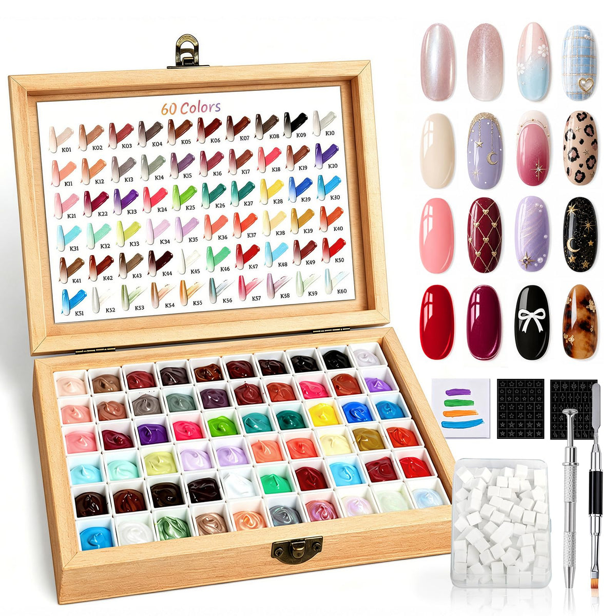 Amdele front packaging showing kit contents and clear benefits