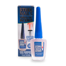 Amen Beauty front packaging showing clear nail hardener benefits