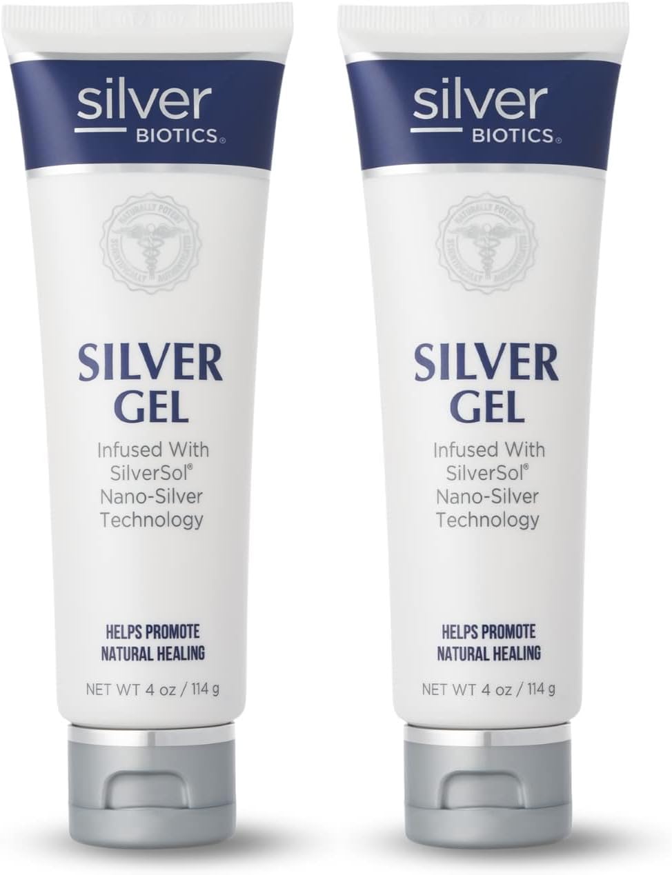 American Biotech Labs front packaging showing two 4 oz tubes and clear benefits