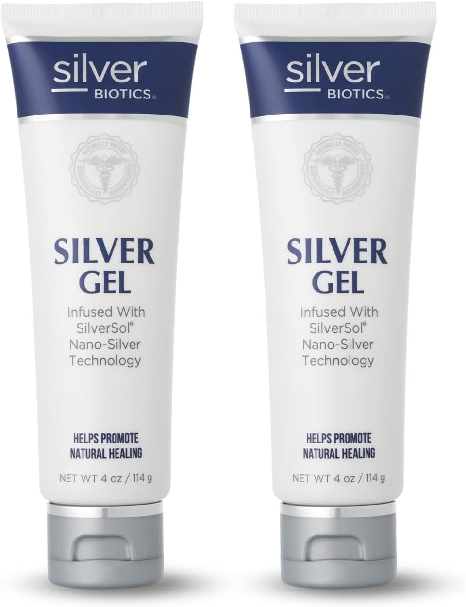 American Biotech Labs front packaging showing two 4 oz tubes and clear benefits