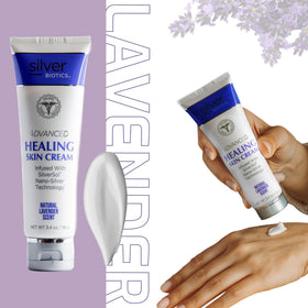 American Biotech Labs lotion being applied to hands for quick hydration