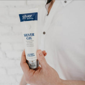 Family travel kit including American Biotech Labs gel for on-the-go care