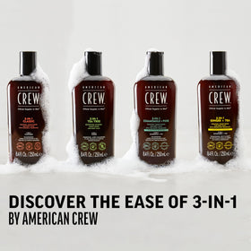 American Crew label ingredients view, highlighting product information