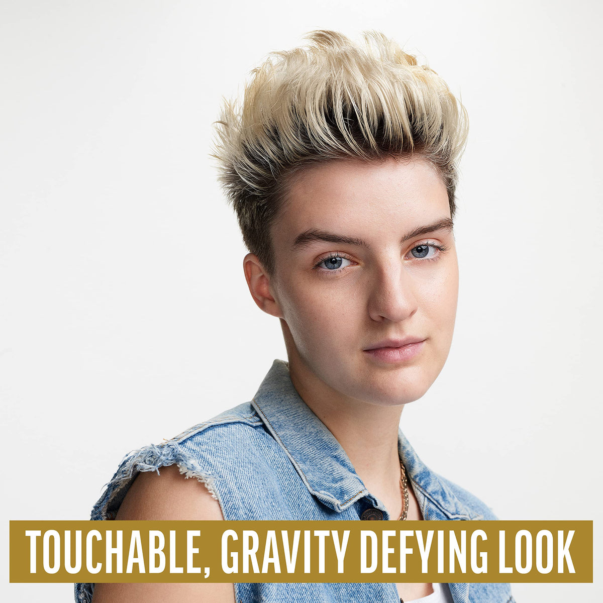 American Crew before and after hairstyle comparison showing added definition benefit