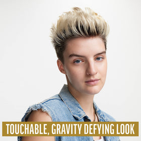 American Crew before and after hairstyle comparison showing added definition benefit