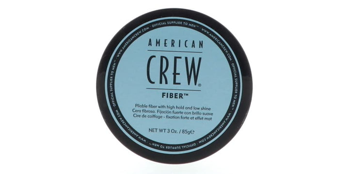 American Crew Classic Fiber front jar showing product branding and size benefit
