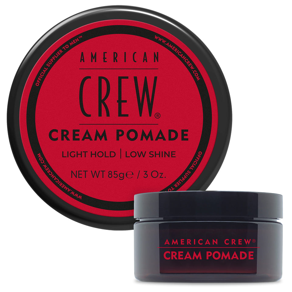American Crew jar front view showing clean branding and product benefit