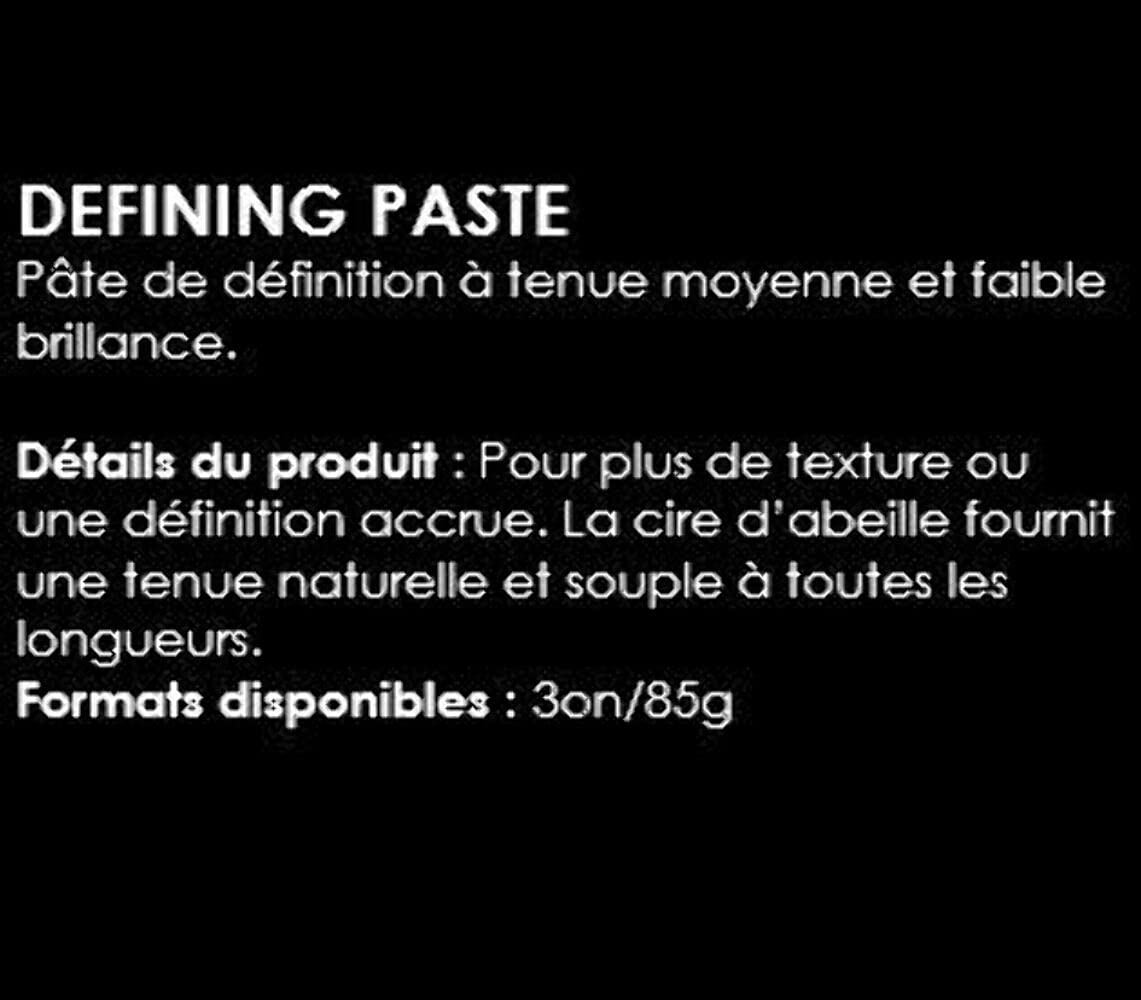 American Crew paste exposed close-up texture demonstrating matte, wax-like consistency for precise styling
