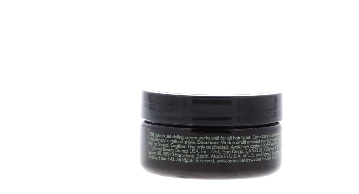 American Crew forming cream applied to hair by hand demonstrating control benefit