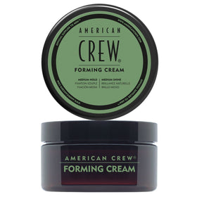 American Crew front packaging showing tube and product benefit natural styling