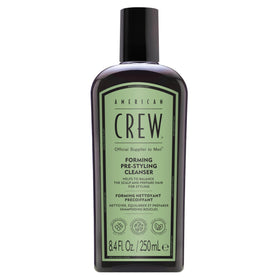 American Crew front bottle showing label and size for clear identification and trust