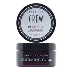 American Crew front packaging showing product and polished finish benefit