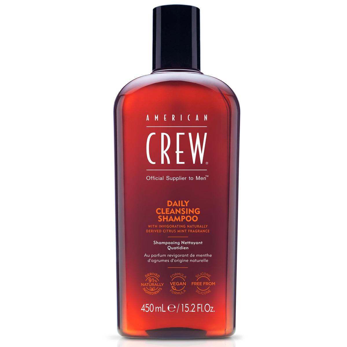 American Crew front packaging showing label and citrus mint scent for quick identification