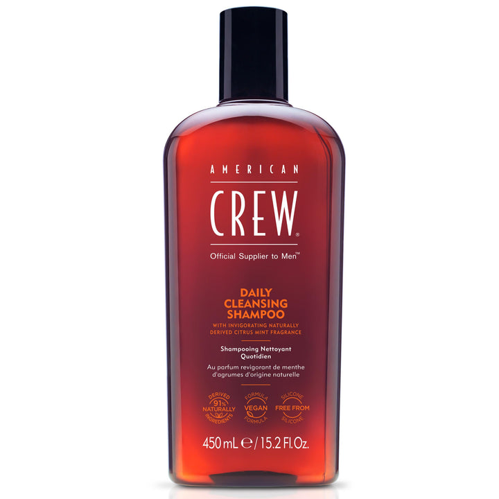 American Crew front packaging showing label and citrus mint scent for quick identification