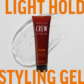 Bathroom lifestyle with American Crew gel placed for daily grooming routine