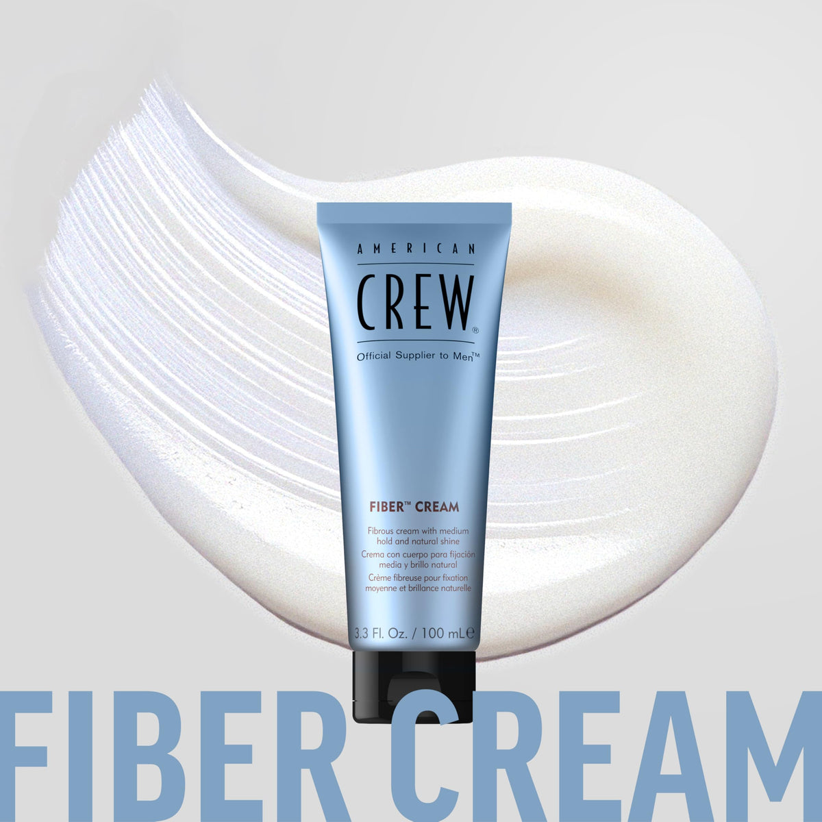 American Crew in a bathroom morning routine scene showing quick daily grooming benefit