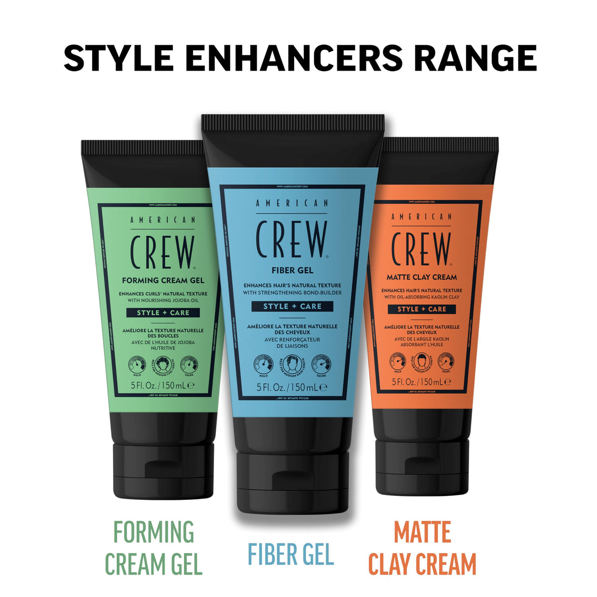 AMERICAN CREW product size in hand for scale and travel-friendly benefit