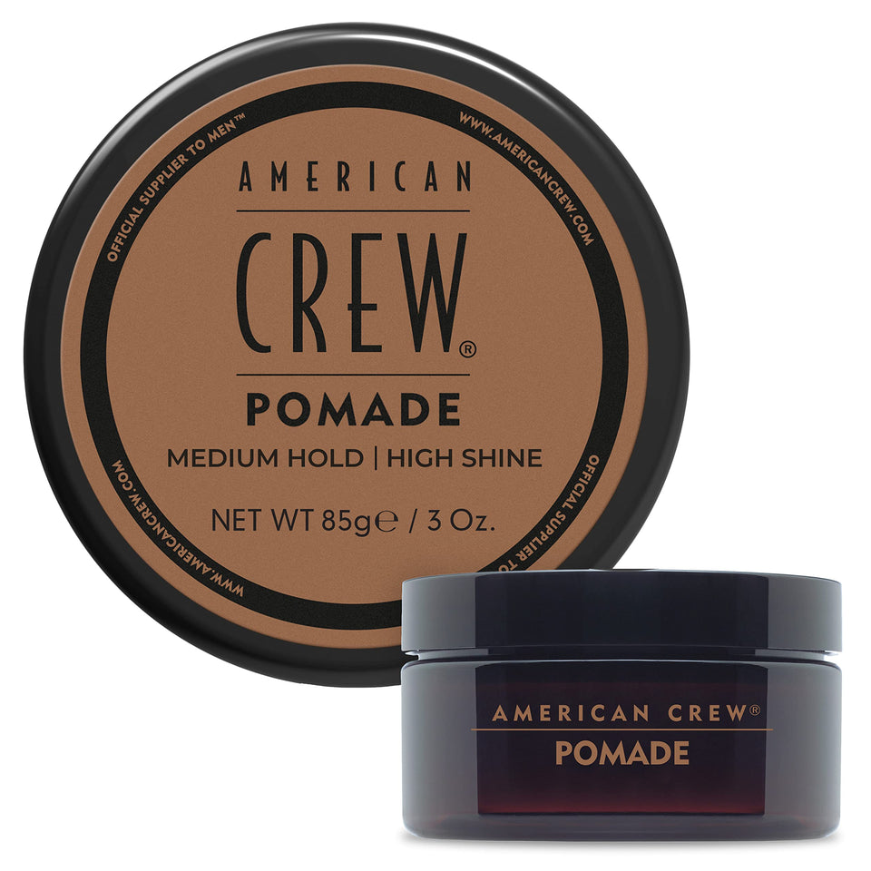 American Crew front packaging showing jar and clean branding for easy recognition