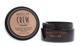 American Crew open jar close-up showing smooth pomade texture for easy spread