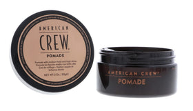 American Crew pomade open jar close-up of texture for smooth application benefit