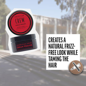 American Crew used to style short men's hair delivering natural control