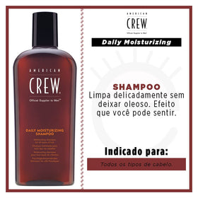 American Crew shampoo lathered in hand demonstrating cleansing action and soft finish