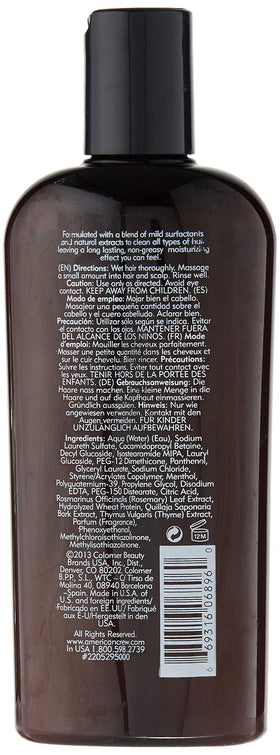 American Crew shampoo lather close-up showing smooth texture and moisturizing benefit