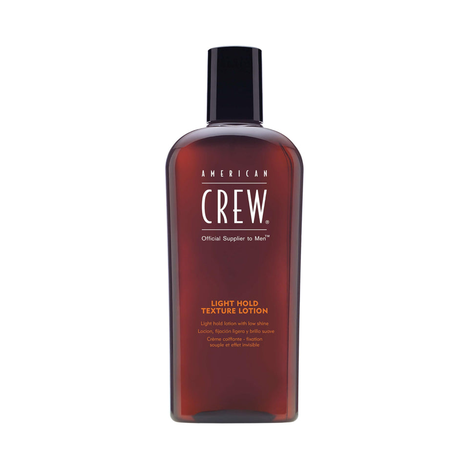 American Crew front packaging showing product and branding benefits