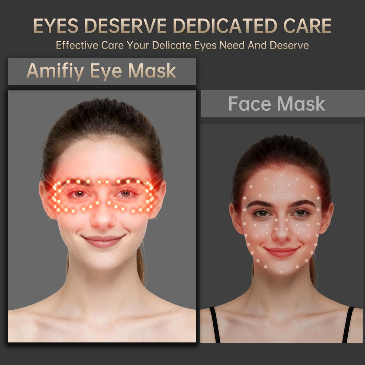 Amifiy held in hand to show compact size and portability