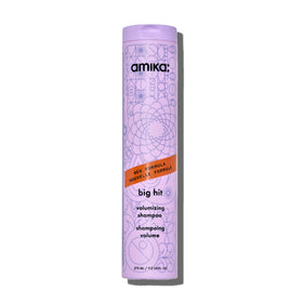 amika big hit front bottle shows product and delivers instant volume