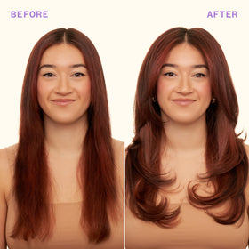 amika shampoo and conditioner duo shows system use for tested volume
