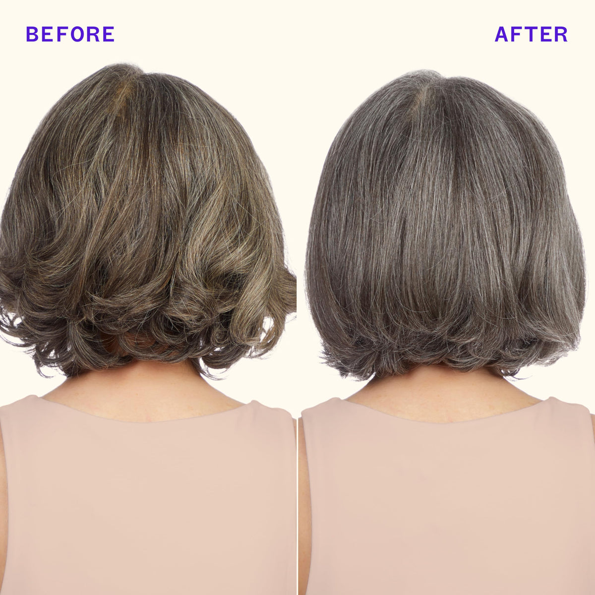 amika before and after blondes with reduced brass and cooler tone