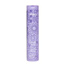 amika front packaging of Bust Your Brass shampoo highlighting product name and 275ml size benefit