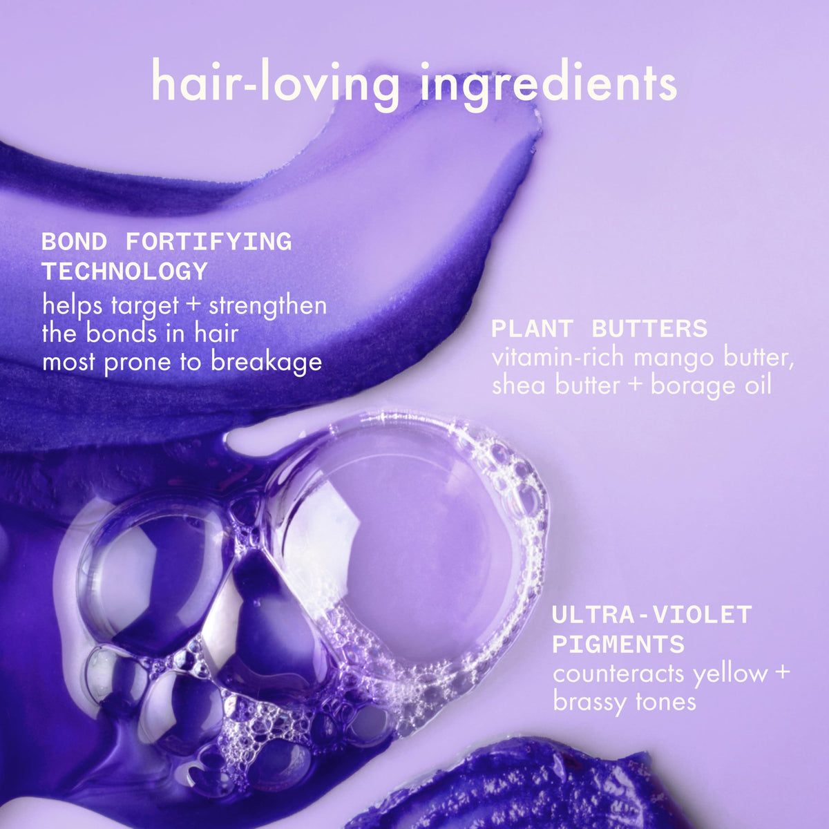 amika product applied in shower on damp blonde hair
