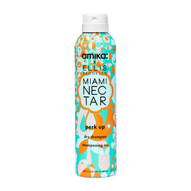 amika front packaging showing limited-edition Miami Nectar scent and benefit of fresh roots