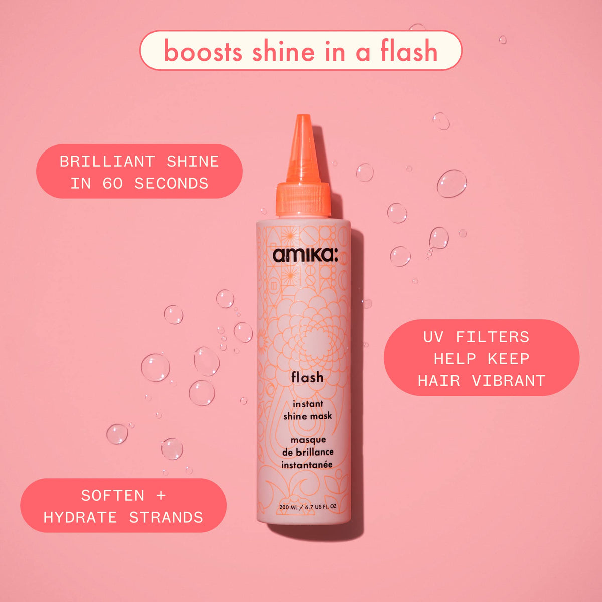 amika open jar close-up texture demonstrating creamy hydration