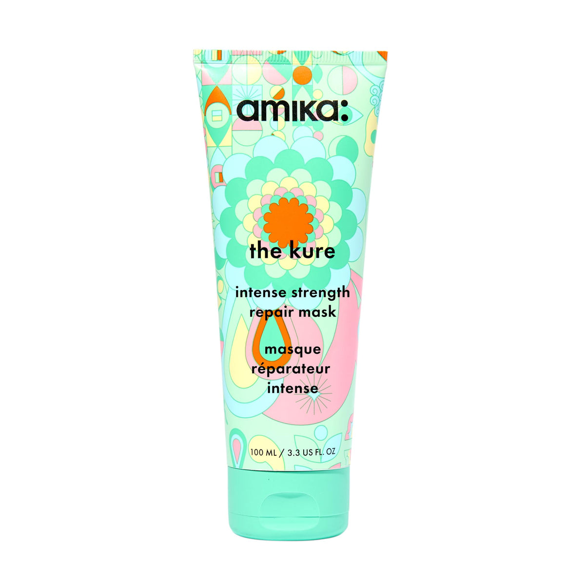 amika front packaging showing 100ml jar and brand for clear product identification and trust