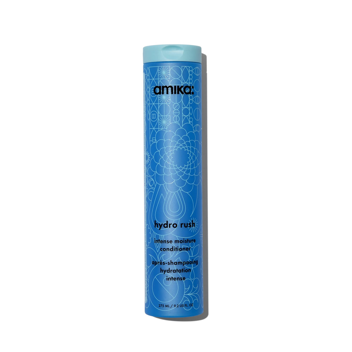 Amika front packaging showing 275ml tube with product name and benefits