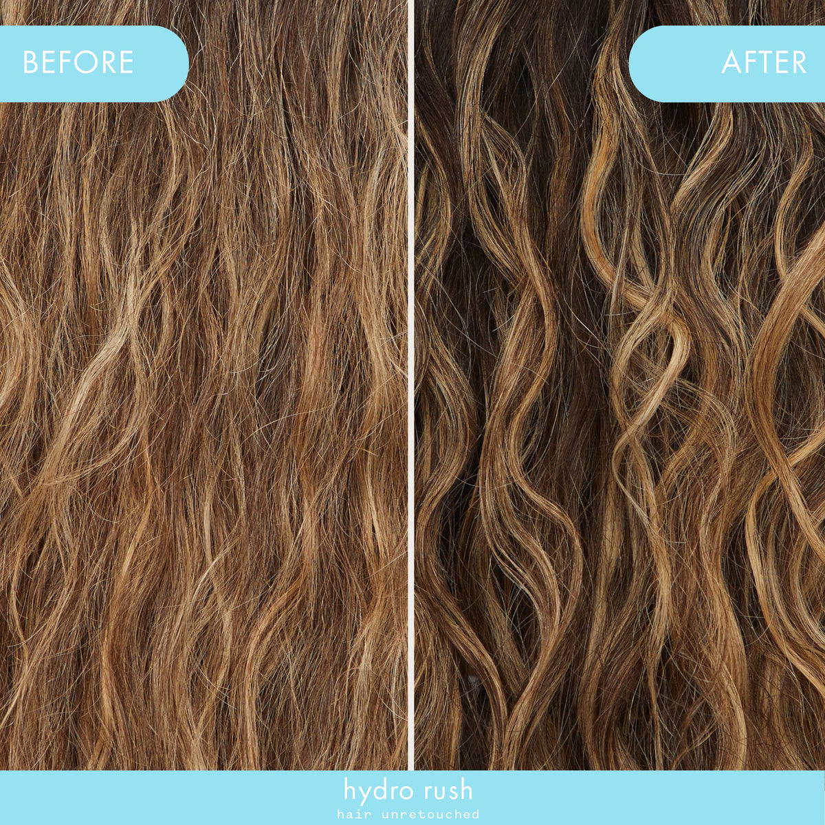 amika texture droplet on hand highlighting lightweight hydration feel