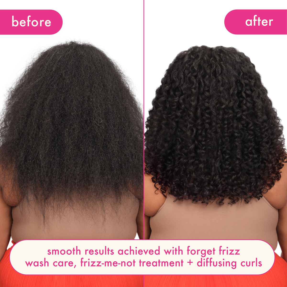 amika in-shower use with person applying conditioner for manageability